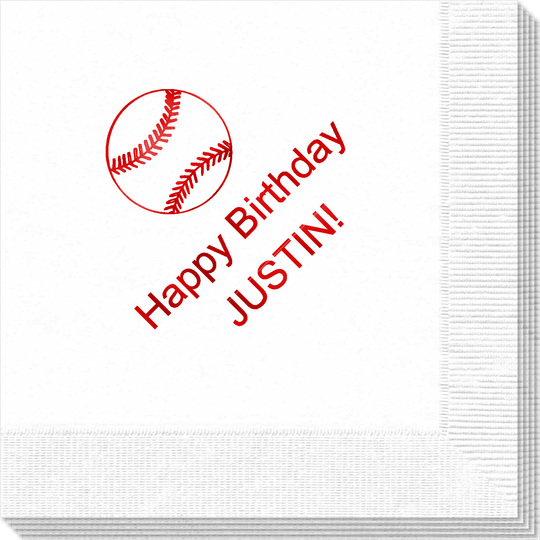 All Star Baseball Napkins